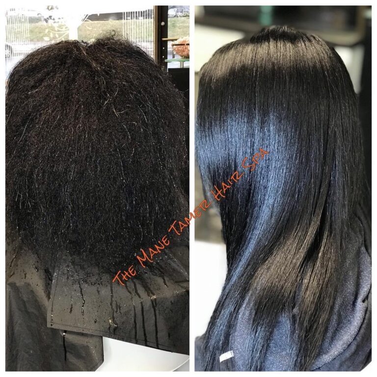 Before and After Hair